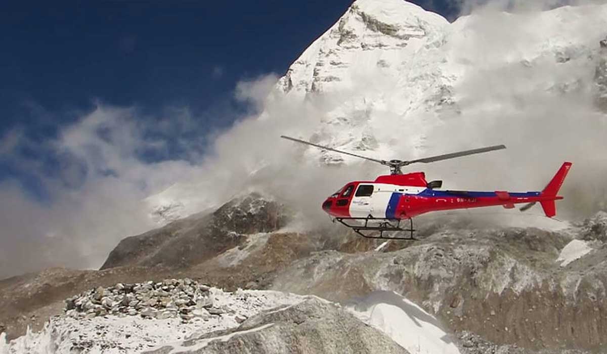 Kailash Helicopter tour via Lucknow